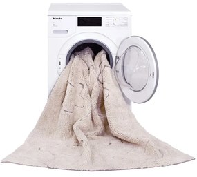Covor pentru copii crem lavabil/țesut manual din bumbac 120x160 cm Clouds – Lorena Canals