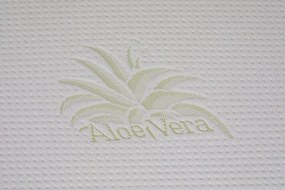 Topper saltea Green Future, Aloe Vera 7 zone de confort 120x200 cm, 5 cm