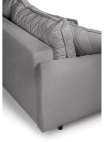 Canapea gri extensibilă 215 cm Bjork – Bonami Selection