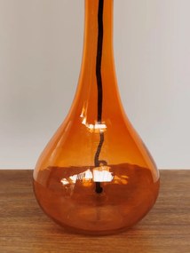Lampa de masa, cu abajur din iuta natuala, Magic