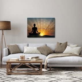 Tablou cu meditație (70x50 cm)