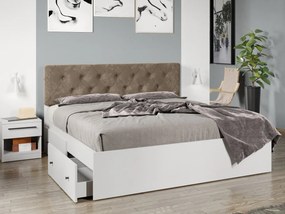 Set mobila dormitor complet Alb Levi C25