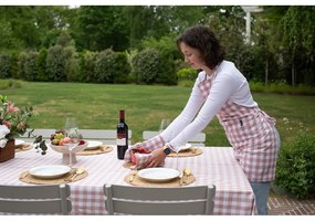 Mănuși de bucătărie 2 buc. din bumbac Gingham – Tiseco Home Studio