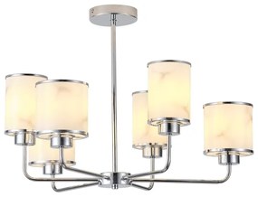 Lustră pe tijă 6xE27/60W/230V
