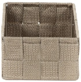 Compactor Organizator depozitare pentru sertar M TEX, 18 x 12 x 7 cm, taupe, M