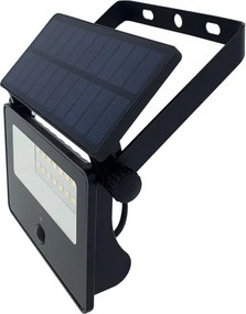 Proiector LED solar de exterior cu senzor LED/2W/3,7V 4200K IP44