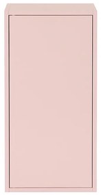Boxie 1 ușă dulap de perete 80x40x37 cm roz