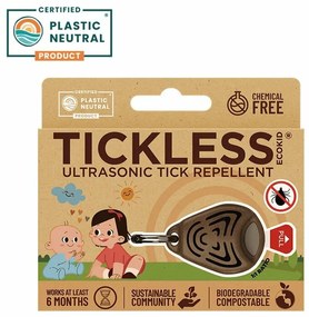 TICKLESS® ECOKid Dispozitiv ultrasonic pentrurespingerea căpușelor și puricilor pentru copii