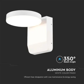 LED Aplica flexibilă exterior 17W 230V IP65 4000K alb