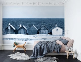 Fototapet, Boathouse Blues, Rebel Walls