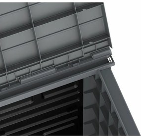 Cutie de depozitare pentru grădină Duramax StoreAway gri, 850 l