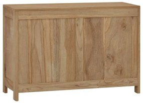 Comoda cu sertare, 80x30x55 cm, lemn masiv tec