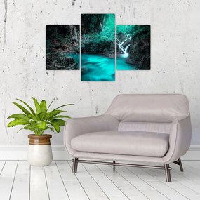 Tablou - Oază turcoaz (90x60 cm)