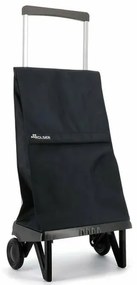 Geantă de cumpărături Rolser Plegamatic Original MF, cu role, gri închis