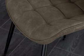 Set de 4 scaune ROADSTAR microfibra taupe