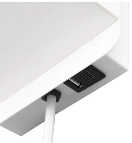 Aplică de perete albă Comfort – Trio