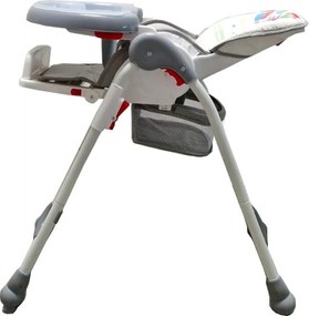 Scaun de masa pentru copii si bebe Baby Care™ CC reglabil in 3 trepte, Pliabil, Centura de siguranta, Sezut comfortabil, Masuta detasabila, Pozitie