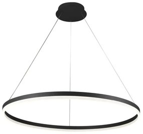 Lustră LED dimabilă pe cablu Brilagi CIRCLE LED/55W/230V 3000-6500K negru + telecomandă