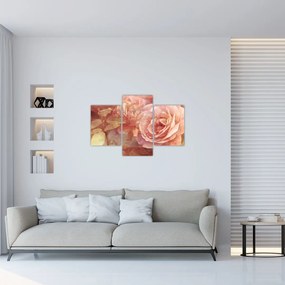Tablou cu trandafir (90x60 cm)