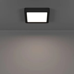 Eglo 901328 - Plafonieră LED pentru baie FUEVA LED/7W/230V 15x15 cm IP44 negru