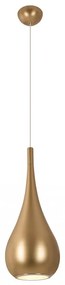 Pendul stil modern DROP auriu mat