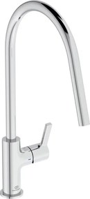 Baterie bucatarie Ideal Standard Gusto 226 pentru presiune scazuta crom lucios