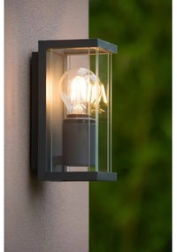 Aplică de exterior Lucide 27885/01/30 CLAIRE 1xE27/15W/230V IP54 negru