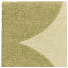 Covor verde handmade din lână 160x230 cm Canvas – Asiatic Carpets