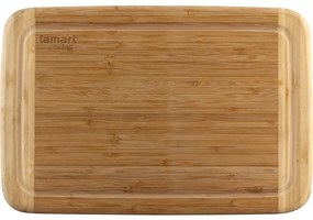 Lamart LT2143 Placă de tăiat din bambus, 40 x 26cm