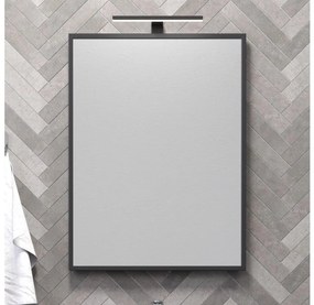 Oglindă de baie BATH DELUXE 01-060-05-02-00 BORGSTED 60x80 cm negru