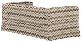 Husă canapea Klippan cu 2 locuri, lungă, cu pliuri contrastante