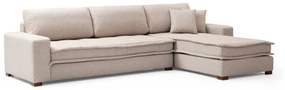 Canapea de colț Lena Corner (L3-CHL) - Sand Beige