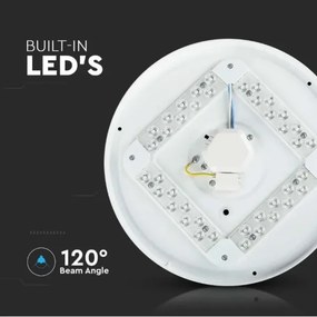 Plafonieră LED/36W/230V d. 50 cm 3000/4000/6400K
