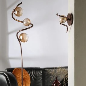 Lampadar ONLI FRIDA 3xG9/10W/230V cupru