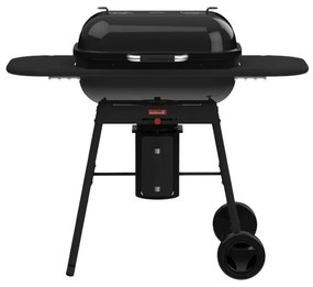 Barbecook BC-CHA-1069 Magnus grill premium cu cărbune, negru, 85x64x110cm