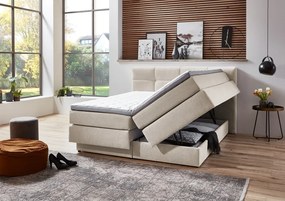 Pat continental BOXSPRING PORTAGE BX2110 180x200 cm - bej