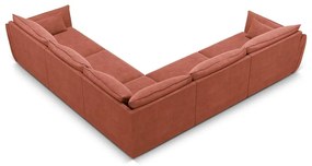 Colțar roșu (cu colț variabil) Vanda – Mazzini Sofas