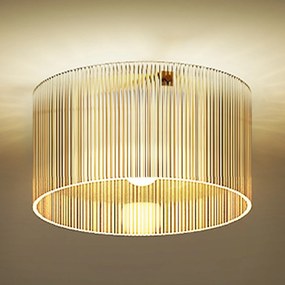 HOMCOM Plafonier LED 40W cu bază E27 modern pentru sufragerie, hol, sufragerie, bucătărie, transparent | Aosom Romania