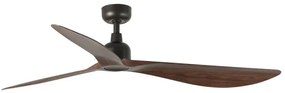 FARO 34362WT - Ventilator de tavan OUTWOOD L WT, maro/negru, diametru 150 cm, IP44 + telecomandă