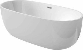 Cada freestanding din acril Deante Alpinia alb 170x80cm