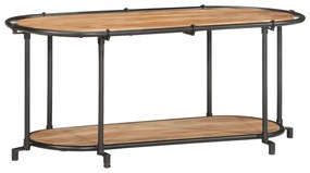 vidaXL Dulap TV, 100x42x40 cm, lemn masiv de acacia