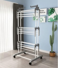 OFERTA Uscator de rufe DRYMAX 75x126 cm, alb clasa a II-a