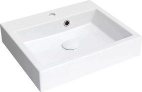 Lavoar suspendat alb Omnires Thasos M+ 50 cm