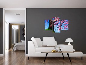 Tablou - Cireș înflorit - pictură (90x60 cm)