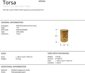 Masuta laterala design modern Torsa