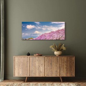 Tablou - Peisaj de primăvară japonez (120x50 cm)