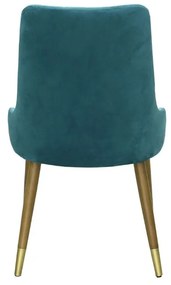 Scaun de bucatarie turcoaz ✔ model MIRAY