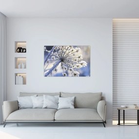 Tablou - Flori înghețate (90x60 cm)