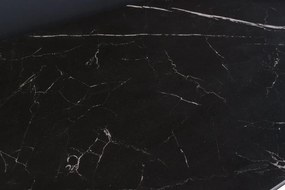 Consola MODERN BAROCK 140cm crom/ negru A-44367 VC