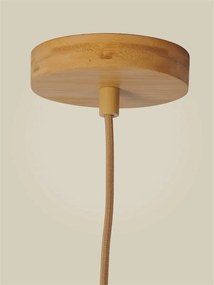 Pendul cu Spot din bambus natur Java